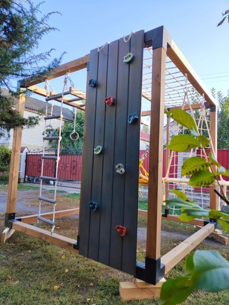 Children's playground "Sport cube 2.4 m x 2.4 m x 2.2 m"