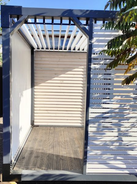 REINFORCED mechanism for rotary street blinds "Wood Brothers Light" 1m