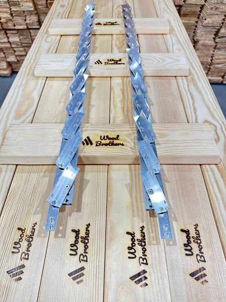 REINFORCED mechanism for rotary street blinds "Wood Brothers Light" 1m
