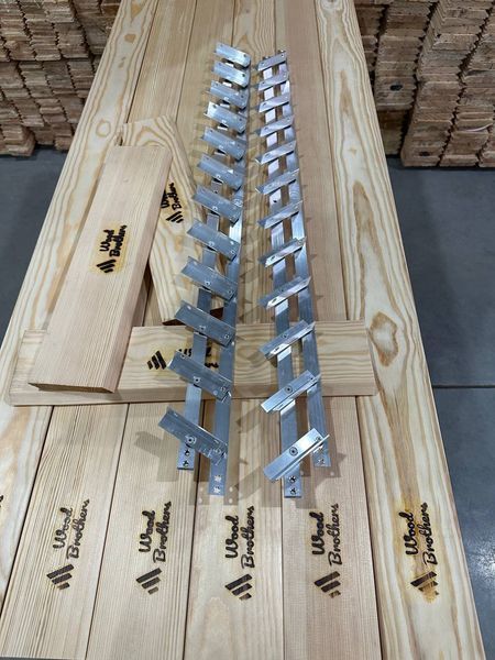 REINFORCED mechanism for rotary street blinds "Wood Brothers Light" 1m