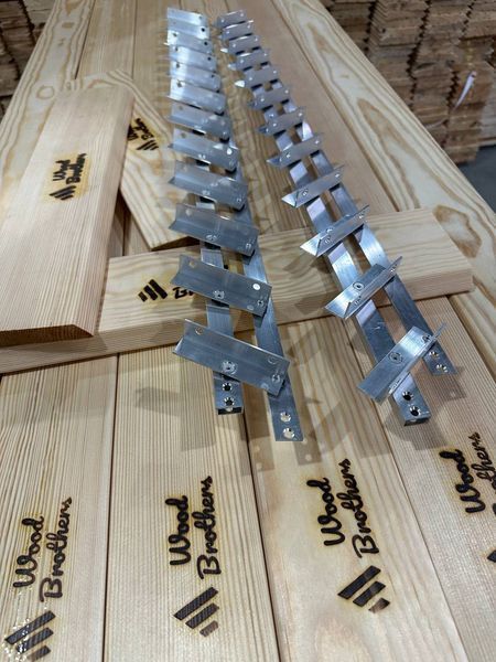 REINFORCED mechanism for rotary street blinds "Wood Brothers Light" 1m