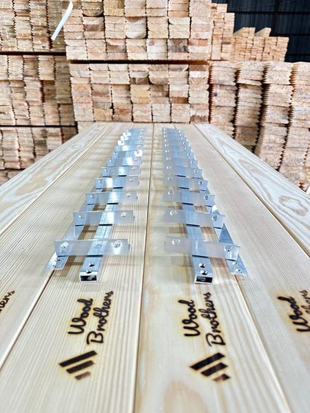 REINFORCED mechanism for rotary street blinds "Wood Brothers Light" 1m