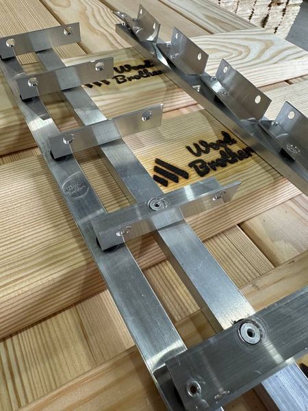 REINFORCED mechanism for rotary street blinds "Wood Brothers Light" 0.5m