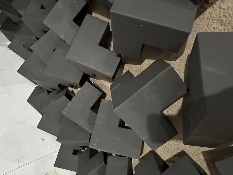 Metal corner 98x98x3mm for gazebos and pergolas