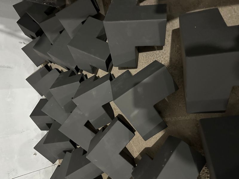 Metal corner 98x98x3mm for gazebos and pergolas