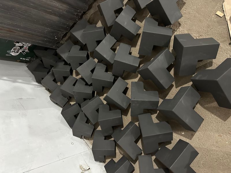Metal corner 98x98x3mm for gazebos and pergolas