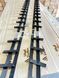 REINFORCED aluminum mechanism for rotary street blinds "Wood Brothers Light Black" 1m