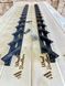 REINFORCED aluminum mechanism for rotary street blinds "Wood Brothers Light Black" 1m
