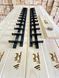 REINFORCED aluminum mechanism for rotary street blinds "Wood Brothers Light Black" 1m