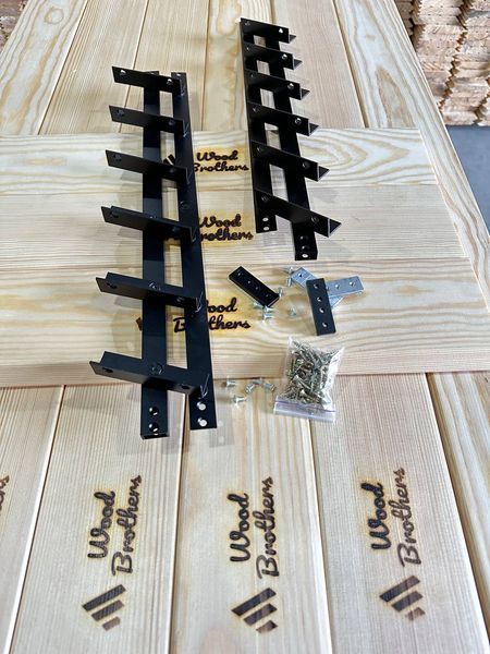 Механізм ПОСИЛЕНИЙ алюмінієвий для поворотних вуличних жалюзі "Wood Brothers Лайт Блек" 0,5м Механізм для поворотних вуличних жалюзі "Wood Brothers Лайт Блек" 0,5м фото