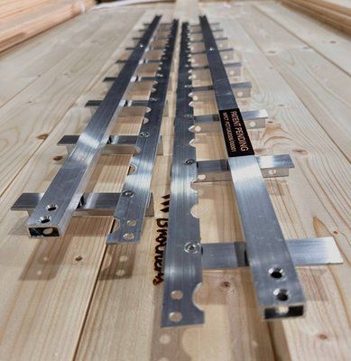 ДВОСТОРОННІЙ ПОСИЛЕНИЙ механізм для поворотних вуличних жалюзі "Wood Brothers Двосторонній" 1м two-sided фото