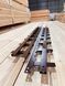 TWO-SIDED REINFORCED mechanism for rotary street blinds "Wood Brothers Two-sided Brown" 1m