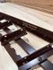 TWO-SIDED REINFORCED mechanism for rotary street blinds "Wood Brothers Two-sided Brown" 1m
