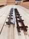 TWO-SIDED REINFORCED mechanism for rotary street blinds "Wood Brothers Two-sided Brown" 1m