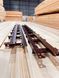 TWO-SIDED REINFORCED mechanism for rotary street blinds "Wood Brothers Two-sided Brown" 1m