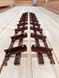 TWO-SIDED REINFORCED mechanism for rotary street blinds "Wood Brothers Two-sided Brown" 1m