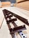 TWO-SIDED REINFORCED mechanism for rotary street blinds "Wood Brothers Two-sided Brown" 1m