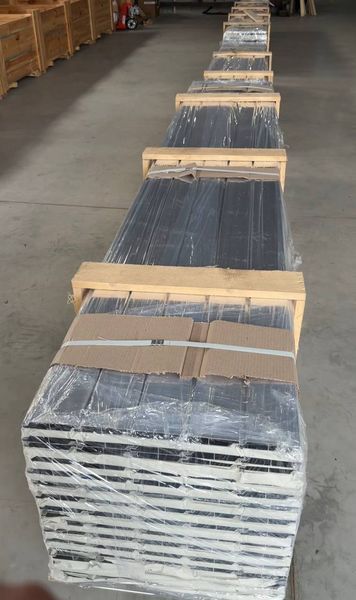 Painted Figured aluminum slat 108x19mm (for mechanisms of the "Light" and "Two-sided" series)