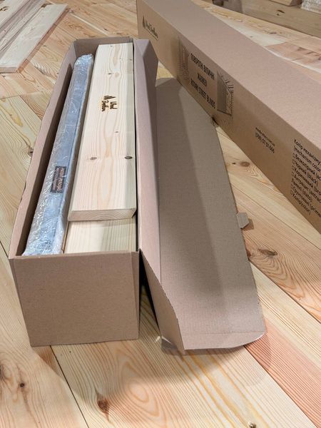 Комплект двосторонніх вуличних жалюзі Wood Brothers FSP -1.5м2 two-sided 1м2 фото