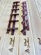 REINFORCED aluminum mechanism for rotary street blinds "Wood Brothers Light Brown" 0.5m
