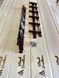 REINFORCED aluminum mechanism for rotary street blinds "Wood Brothers Light Brown" 0.5m