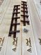 REINFORCED aluminum mechanism for rotary street blinds "Wood Brothers Light Brown" 0.5m