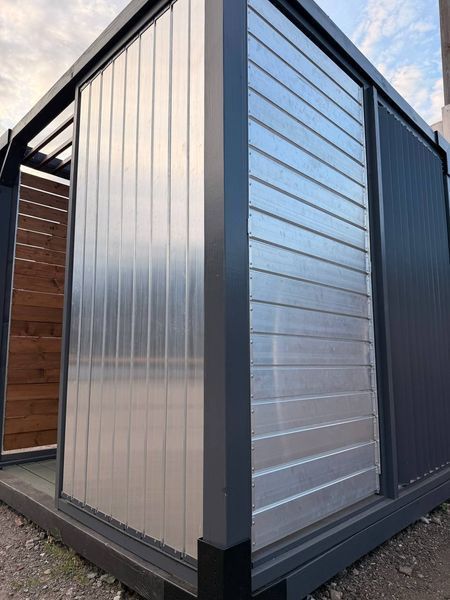 Set of two-sided street blinds Wood Brothers Aluminum  -1m2