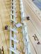 REINFORCED aluminum mechanism for rotary street blinds "Wood Brothers Light White" 1m