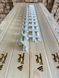 REINFORCED aluminum mechanism for rotary street blinds "Wood Brothers Light White" 1m