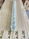 REINFORCED aluminum mechanism for rotary street blinds "Wood Brothers Light White" 1m
