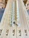 REINFORCED aluminum mechanism for rotary street blinds "Wood Brothers Light White" 1m