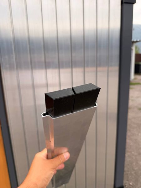 З'єднання для алюмінієвих фігурних ламелей Connection for Figured aluminum slats фото