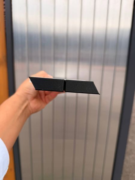 З'єднання для алюмінієвих фігурних ламелей Connection for Figured aluminum slats фото